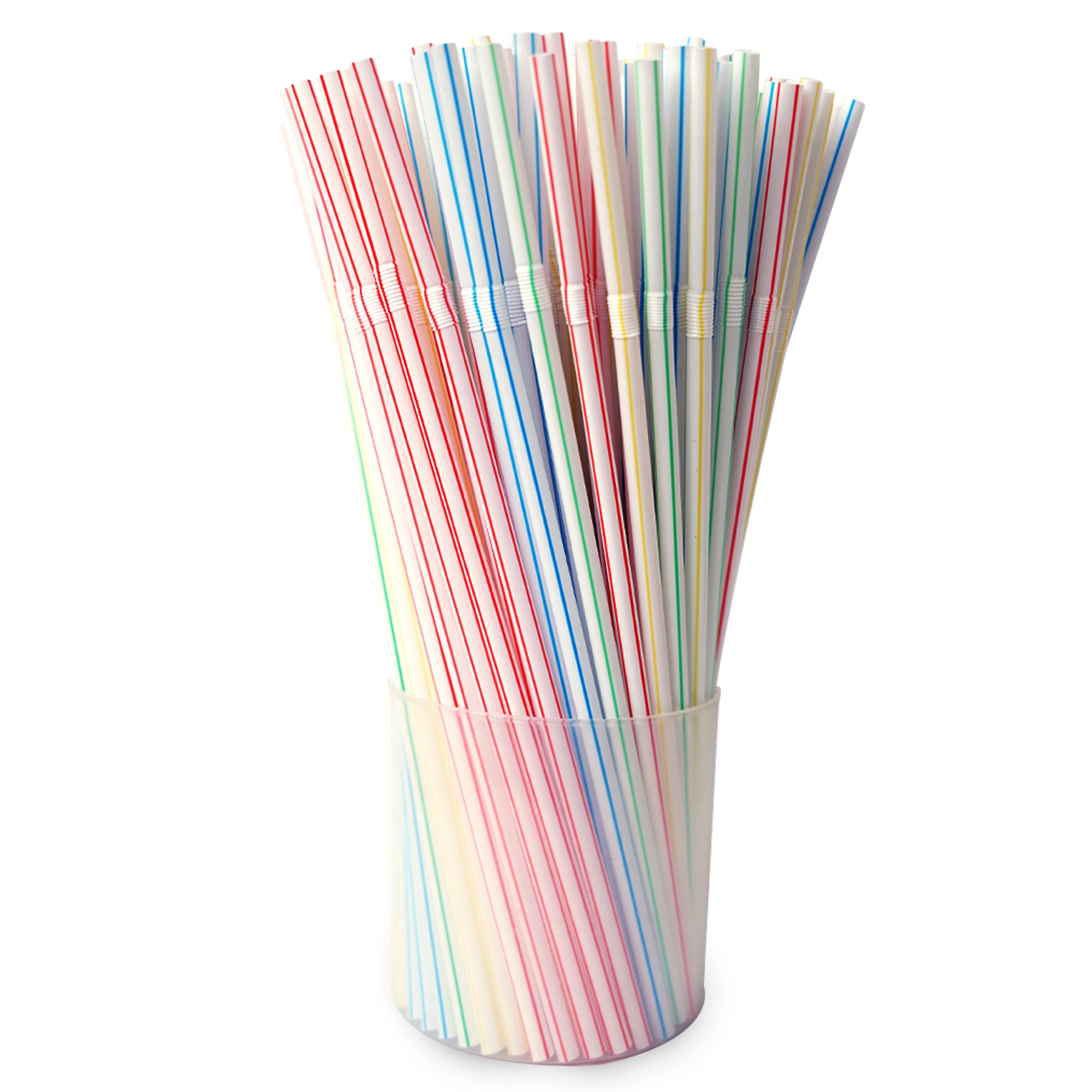 Colorful Bendable Straws for Kids Who Hate Soggy Straws